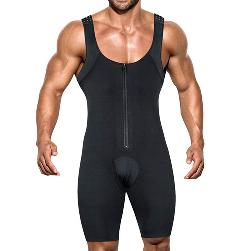 Shapewear Bodysuit Firm - Pria Korset Baju Penuh Pembentuk Tubuh