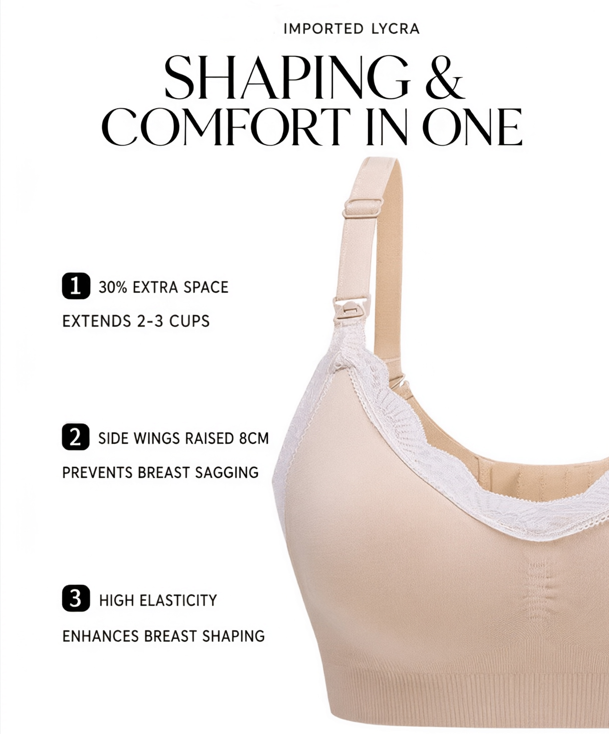 Bra menyusui tanpa jahitan den - Nursing Bra Sleep ulasan dan harga