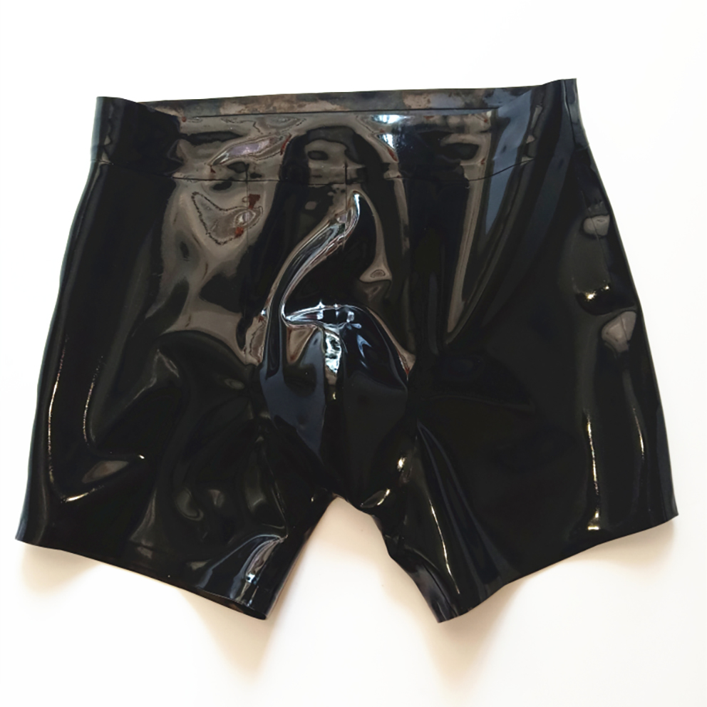 Celana pendek pria lateks hita - Boyshort Underwear ulasan dan harga